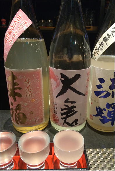 春の日本酒